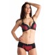 Dali Noir - Soutien-gorge / Shorty