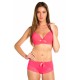 Defiante Fushia - Ensemble soutien-gorge / tanga