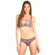 Abire Leopard choco - Ensemble soutien-gorge / string