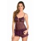 Caly Violet - Ensemble caraco / short