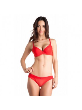 Lenia Rouge - Soutien-gorge / Tanga