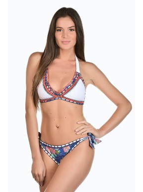 Mazerati Blanc - Maillot de bain
