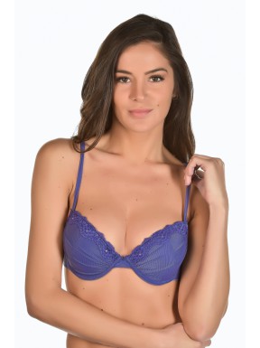 1738-sg Bleu - Soutien-gorge