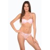 Amiral Rose - Ensemble soutien-gorge / string