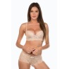Dali Beige - Ensemble soutien-gorge / shorty
