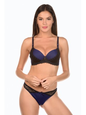 Maceio Marine - Ensemble soutien-gorge / string