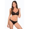 Maceio Noir - Ensemble soutien-gorge / string