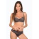 Iris Anthracite - Ensemble soutien-gorge / culotte