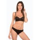 Iris Noir - Ensemble soutien-gorge / culotte