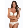 Teresina Blanc - Ensemble soutien-gorge / string