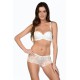 Shannay Blanc - Ensemble soutien-gorge / shorty