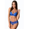 Tanga Bleu - Ensemble soutien-gorge / tanga