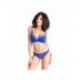 Scandal Bleu - Soutien-gorge / String