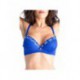 Scandal Bleu - Soutien-gorge / String