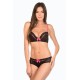 Marylou Noir - Ensemble soutien-gorge / shorty