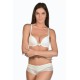 Galoa Blanc - Ensemble soutien-gorge / tanga