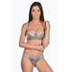 Basta Gris - Ensemble soutien-gorge / string