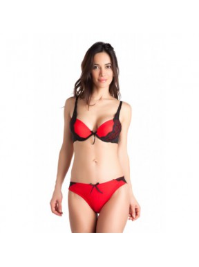 Dafne Rouge - Soutien-gorge / Tanga