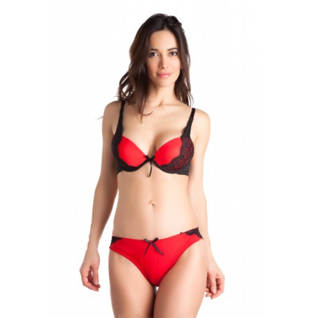 Dafne Rouge - Soutien-gorge / Tanga