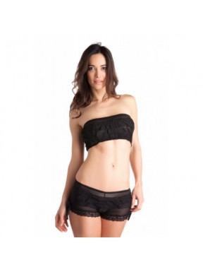 Aviva Noir - Soutien-gorge / Shorty