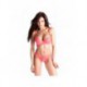 Surprenante Corail - Soutien-gorge / String