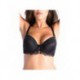 Percante Noir - Soutien-gorge / String