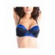 Givrante Bleu - Soutien-gorge / Culotte