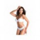 Motivante Blanc - Soutien-gorge / String