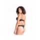 Motivante Noir - Soutien-gorge / String