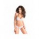 Motivante Taupe - Soutien-gorge / String