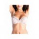 Motivante Taupe - Soutien-gorge / String