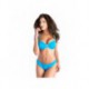 Motivante Turquoise - Soutien-gorge / String