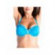 Motivante Turquoise - Soutien-gorge / String