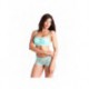 Troublante Vert d'eau - Soutien-gorge / Shorty