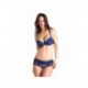 Changeante Marine - Soutien-gorge / Shorty