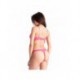 Insouciante Fushia - Soutien-gorge / String