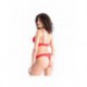 Glacante Rouge - Soutien-gorge / String