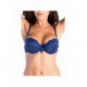Scintillante Marine - Soutien-gorge / String