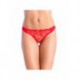Scintillante Rouge - Soutien-gorge / String