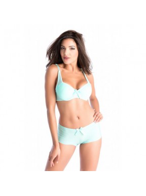 Avenante Vert d'eau - Soutien-gorge / Shorty