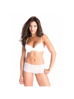 Ravissante Blanc - Soutien-gorge / Shorty