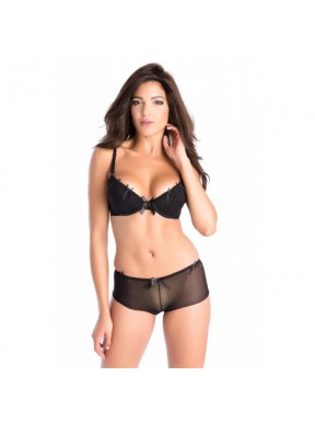 Ravissante Noir - Soutien-gorge / Shorty