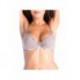 Ravissante Taupe - Soutien-gorge / Shorty