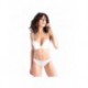 Fuyante Blanc - Soutien-gorge / String