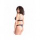 Fuyante Noir - Soutien-gorge / String