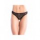 Fuyante Noir - Soutien-gorge / String