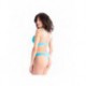 Fuyante Turquoise - Soutien-gorge / String