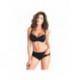 Saisissante Noir - Soutien-gorge / Shorty