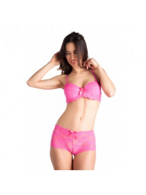 Clinquante Fushia - Soutien-gorge / Shorty