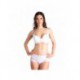 Ahurissante Blanc - Soutien-gorge / Shorty